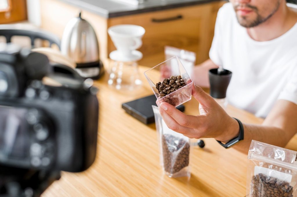 Premium coffee beans Selection