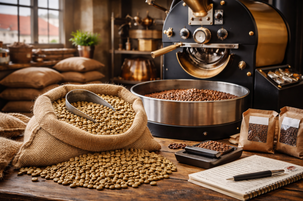 coffee roasting business