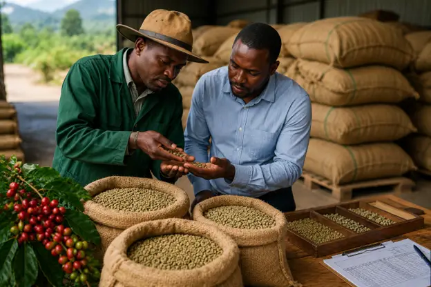 Ugandan coffee farmer and exporter